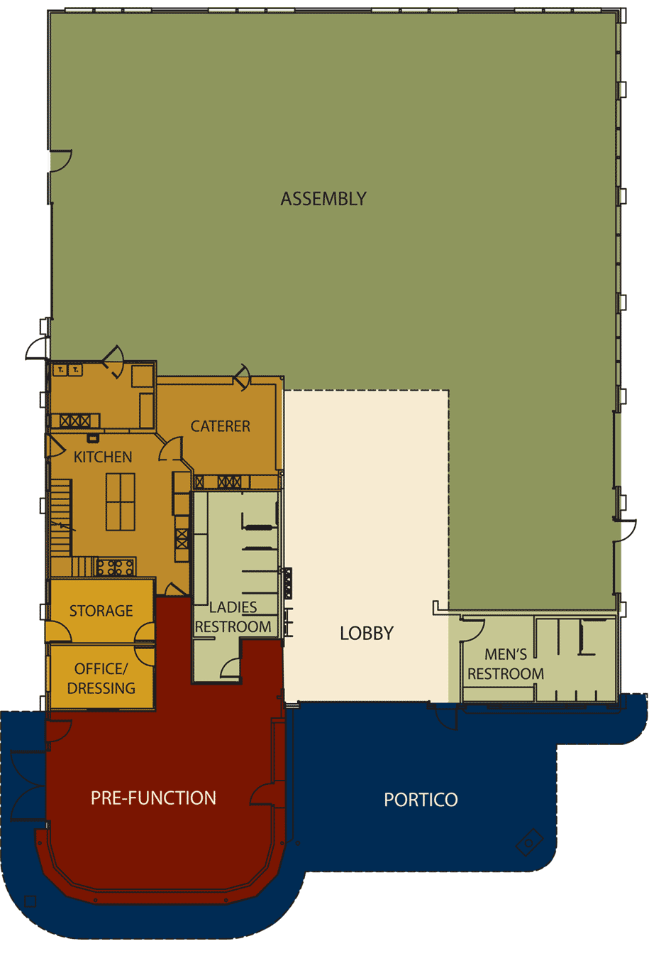 Floor Plans for Natchez Convention Center Natchez