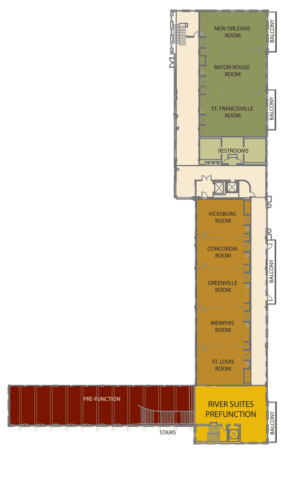 second floor plan